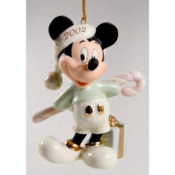 Lenox Disney Mickey’s Mouse Holiday Surprise Ornament - Picture 1 of 8